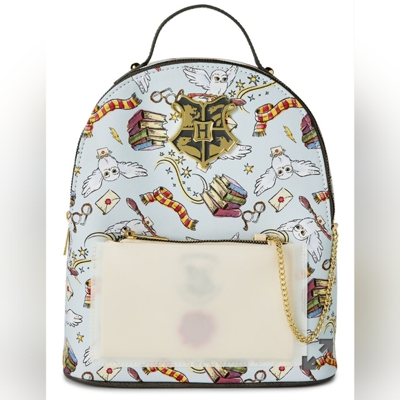NWT Hedwig Mini Backpack and letter Pouch - Harry Potter - Picture 3 of 13